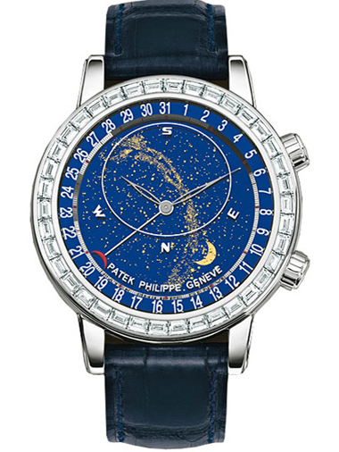 Patek Philippe Celestial Mens watch 6104G-001 - Click Image to Close